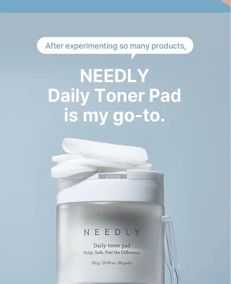 NEEDLY - Daily Toner Pad - 310g/80pads NEEDLY