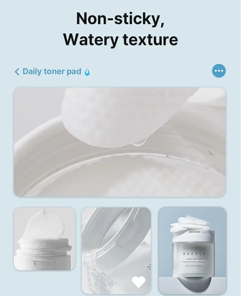 NEEDLY - Daily Toner Pad - 310g/80pads NEEDLY