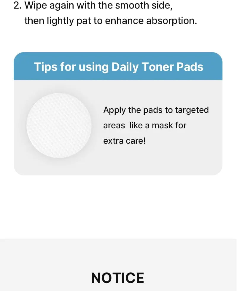 NEEDLY - Daily Toner Pad - 310g/80pads NEEDLY