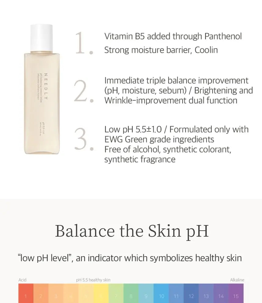 NEEDLY - PH Balancing Essence Lotion, 145ml NEEDLY
