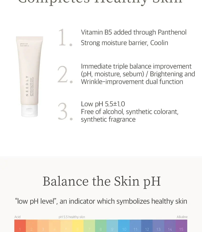 NEEDLY - PH Balancing Rich Cream, 50ml NEEDLY