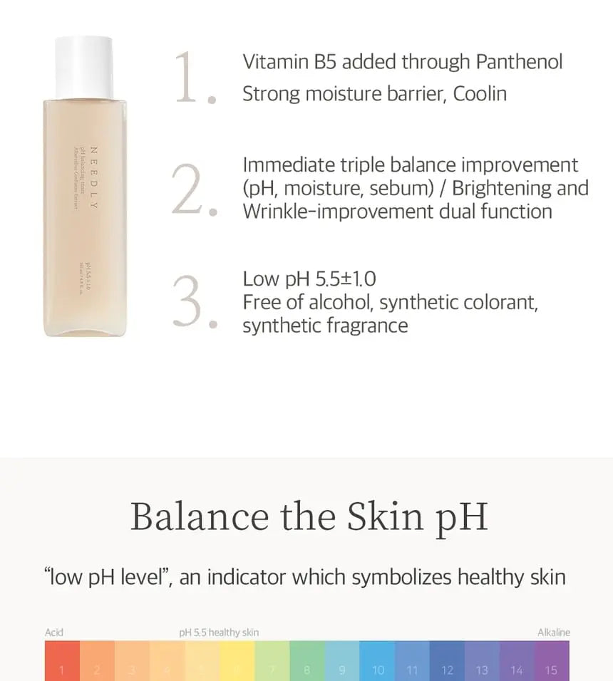 NEEDLY - PH Balancing Toner, 145ml NEEDLY