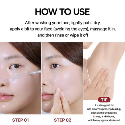 Dr.Melaxin – Peel Shot Exfoliant White Rice Ampoule, 80ml Dr.Melaxin