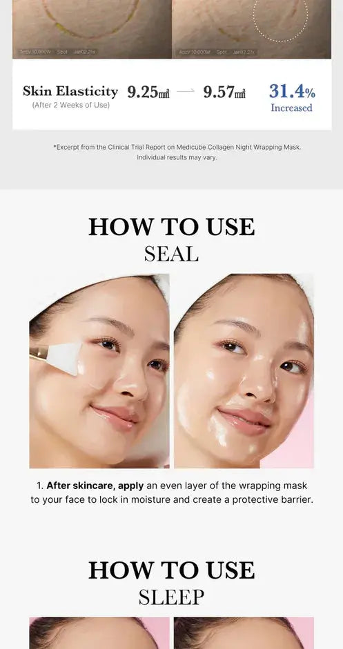 Medicube - Collagen Night Wrapping Mask, 75ml Medicube