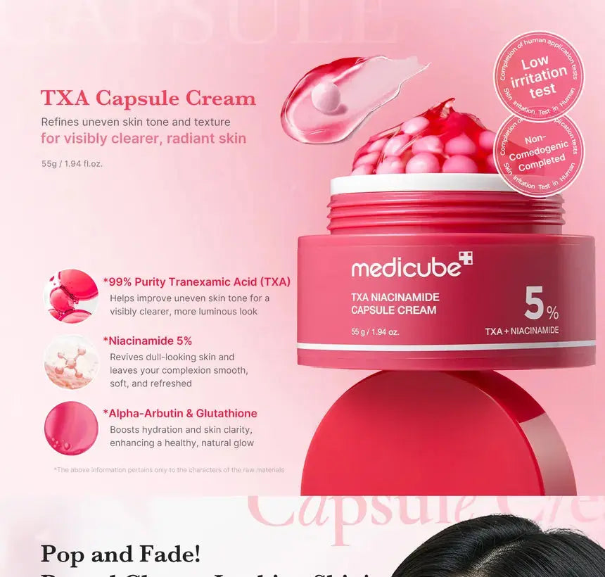 Medicube - TXA Niacinamide Capsule Cream - 55g Medicube