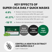 Medicube - Super Cica Daily Quick Mask, 30pcs Medicube