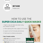 Medicube - Super Cica Daily Quick Mask, 30pcs Medicube