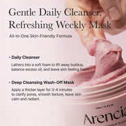 Arencia – Fresh Rosehip Mochi Cleanser, 120g Arencia