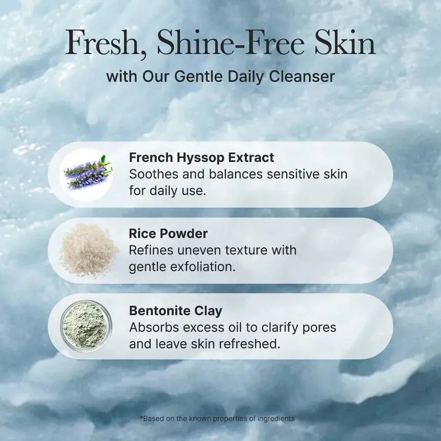 Arencia – Fresh Blue Hyssop Rice Mochi Cleanser, 120g Arencia