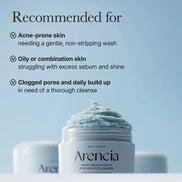 Arencia – Fresh Blue Hyssop Rice Mochi Cleanser, 120g Arencia