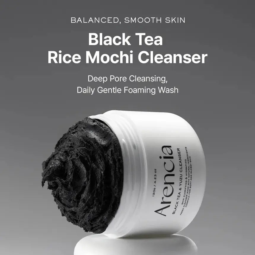 Arencia – Black Tea Rice Mochi Cleanser, 120g Arencia