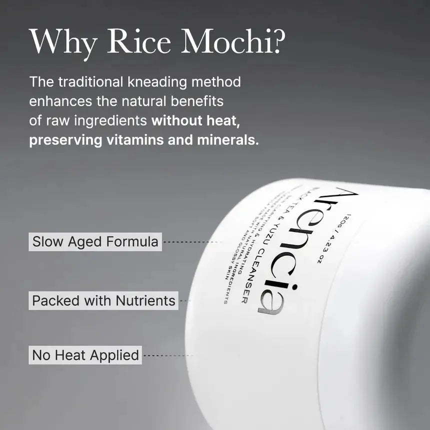 Arencia – Black Tea Rice Mochi Cleanser, 120g Arencia