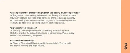 Beauty of Joseon – Ginseng Cleansing Oil, 210ml Beauty of Joseon