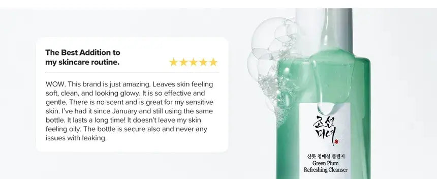 Beauty of Joseon – Green Plum Refreshing Cleanser, 100ml Beauty of Joseon
