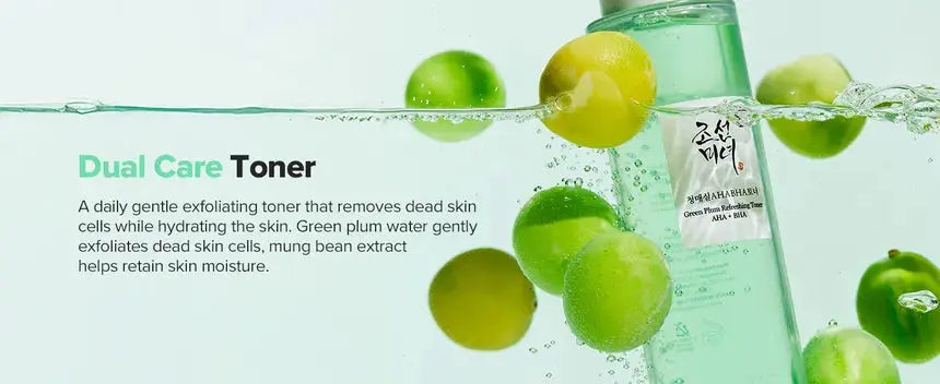 Beauty of Joseon – Green Plum Refreshing Toner: AHA + BHA, 150ml Beauty of Joseon