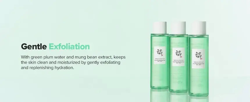 Beauty of Joseon – Green Plum Refreshing Toner: AHA + BHA, 150ml Beauty of Joseon