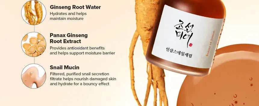 Beauty of Joseon – Revive Serum: Ginseng+Snail Mucin, 30ml – 1 fl.oz. Beauty of Joseon