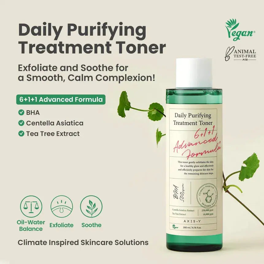AXIS-Y – Daily Purifying Treatment Toner, 200ml AXIS-Y