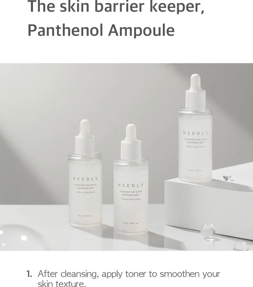 NEEDLY - Ampoule real active panthenol plus, 50ml NEEDLY