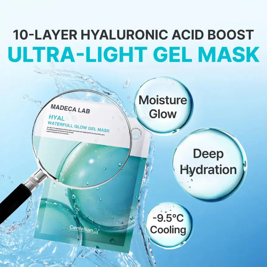 Centellian24 – PDRN Skin Tightening Glow Gel Mask Pack, 5 sheets Centellian24