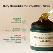 AXIS-Y – New Skin Resolution Gel Mask, 100ml AXIS-Y