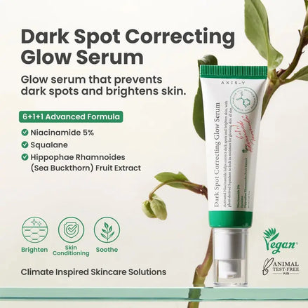 AXIS-Y – Dark Spot Correcting Glow Serum, 50ml AXIS-Y