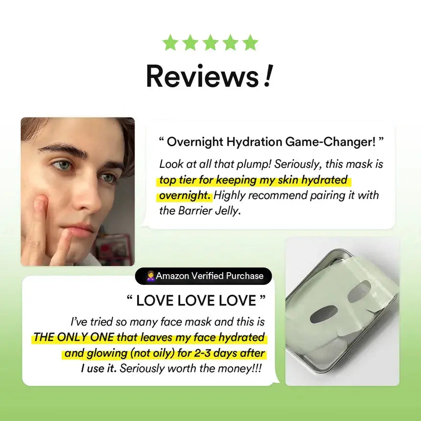ABIB - Collagen Gel Mask Heartleaf Jelly, 35g ABIB