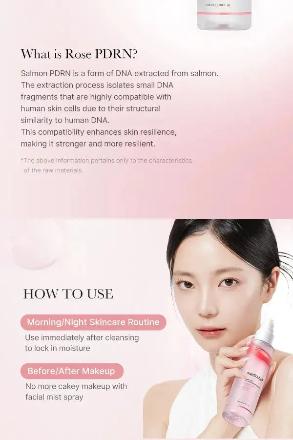 Medicube - PDRN Pink Glutathione Serum Mist - 100ml Medicube