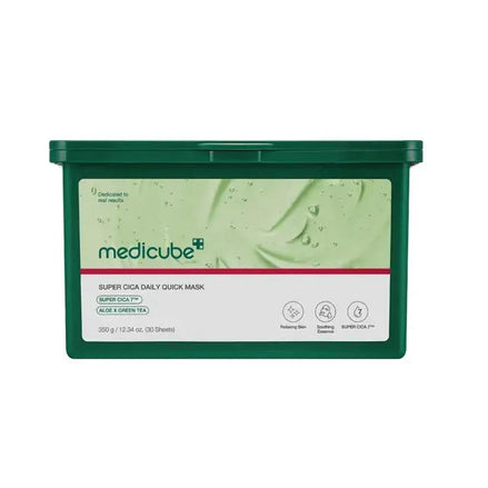 Medicube - Super Cica Daily Quick Mask, 30pcs Medicube