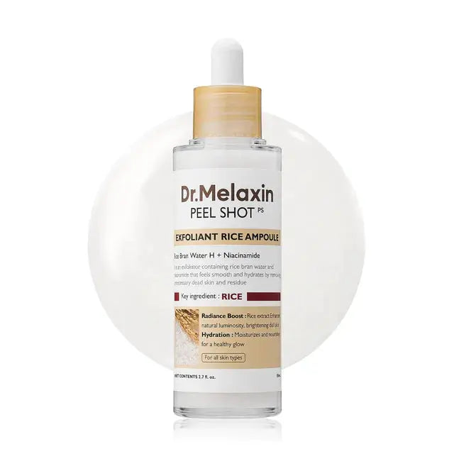 Dr.Melaxin – Peel Shot Exfoliant White Rice Ampoule, 80ml Dr.Melaxin