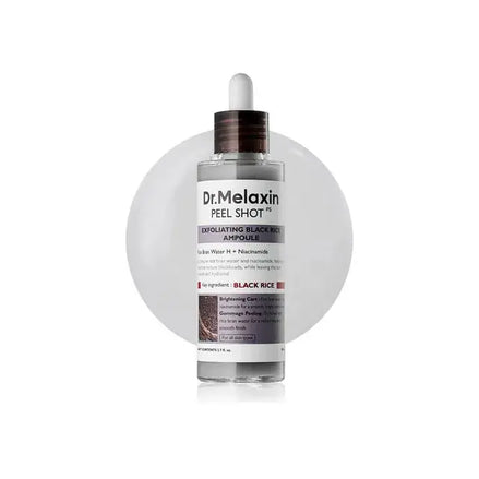 Dr.Melaxin – Peel Shot Exfoliant Black Rice Ampoule, 80ml Dr.Melaxin