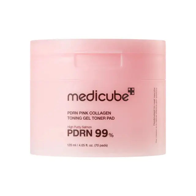Medicube - PDRN Pink Collagen Toning Gel Toner Pad, 120ml (70pcs) Medicube