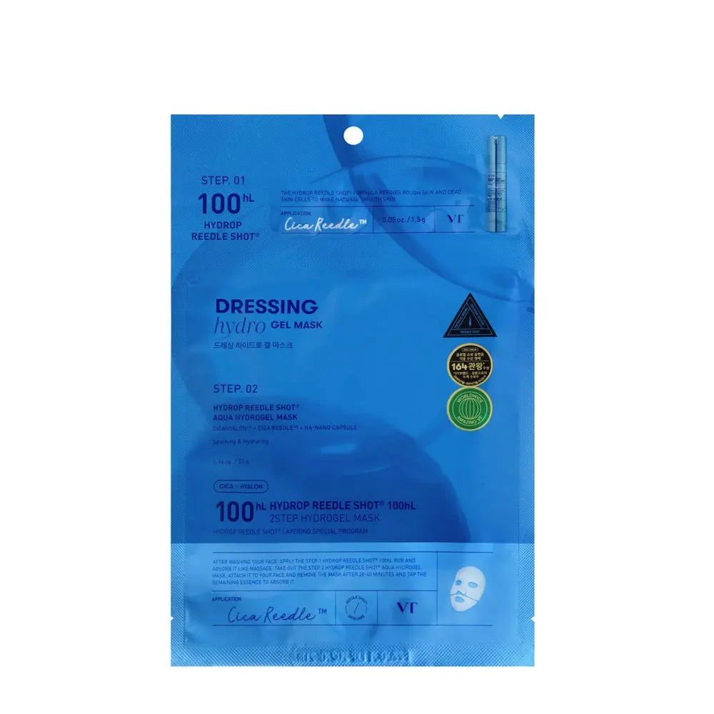 VT Cosmetics – Hydrop Reedle Shot 100 2-Step Hydrogel Mask VT Cosmetics