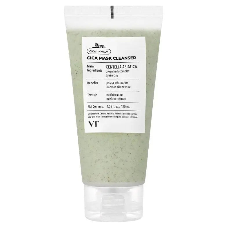 VT Cosmetics – Cica Mask Cleanser, 120ml VT Cosmetics