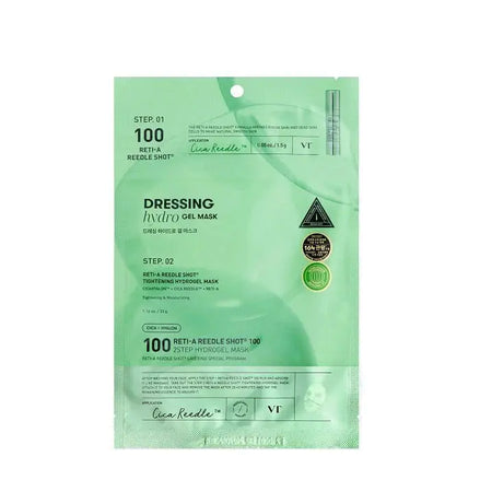 VT Cosmetics – Reti-A Reedle Shot 100 2-Step Hydrogel Mask VT Cosmetics