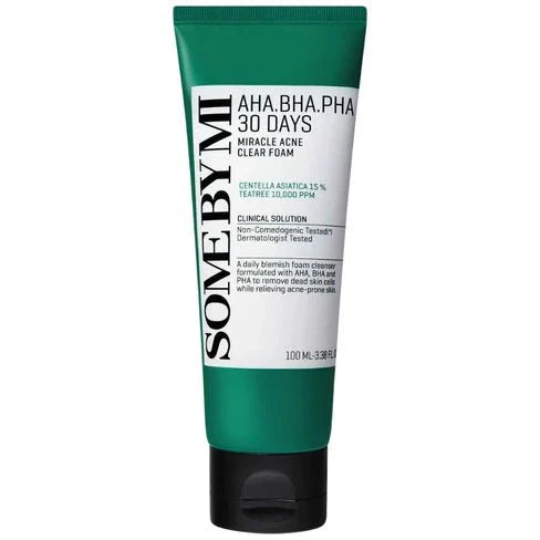 AHA, BHA, PHA 30 Days Miracle Acne Clear Foam [100ml]